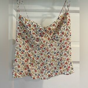 Reformation tie tank top